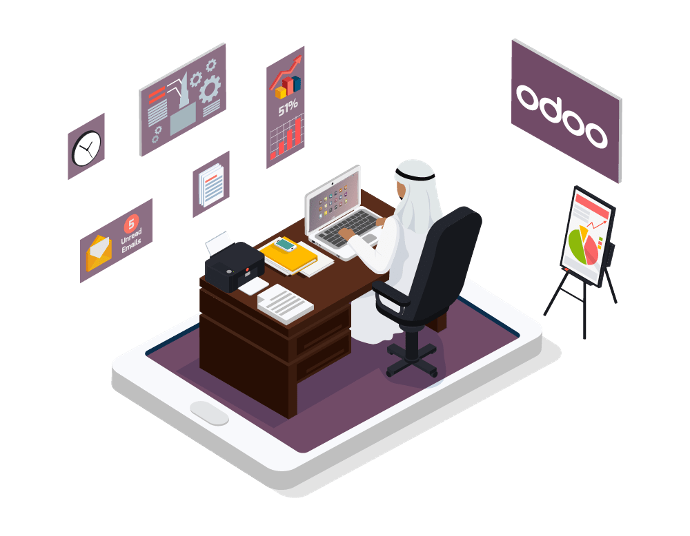 odoo erp in  saudi hrms with alsahalhrms.